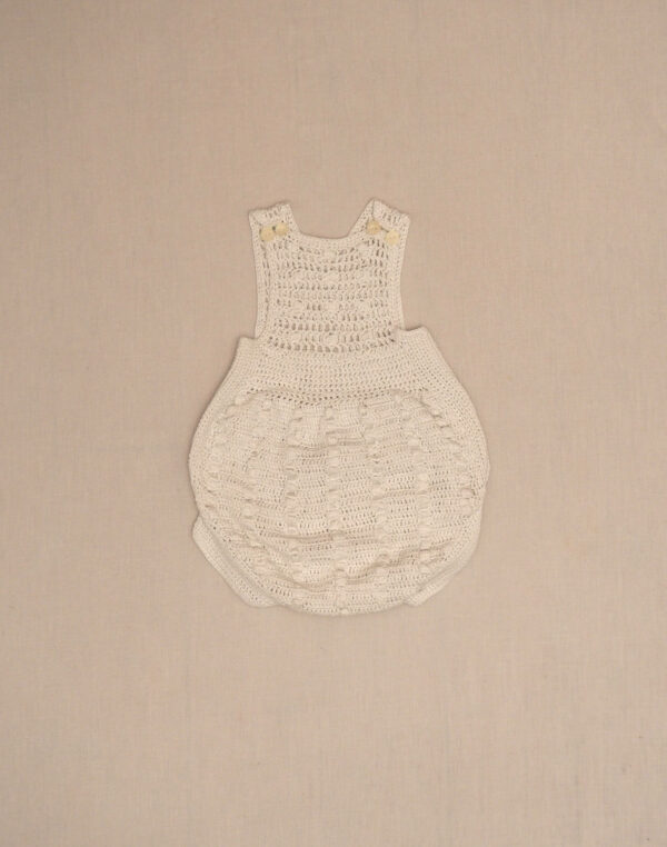 Hand-crocheted romper