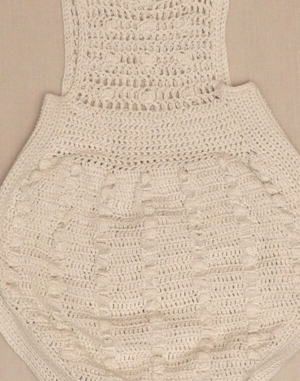 Hand-crocheted romper