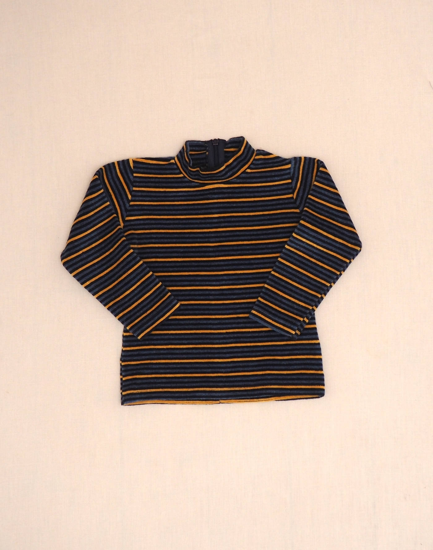 Striped velvet undershirt