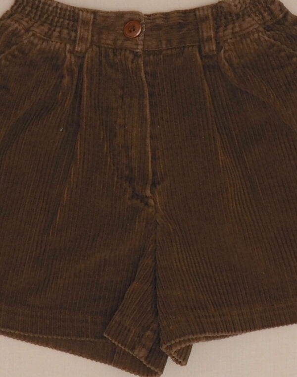 Corduroy shorts