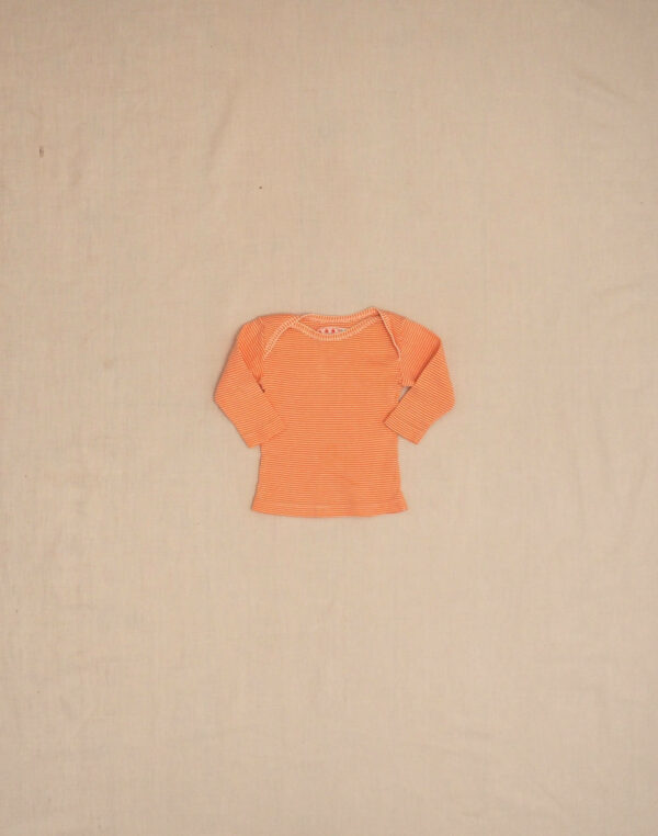 Petit Bateau long-sleeved T-shirt orange