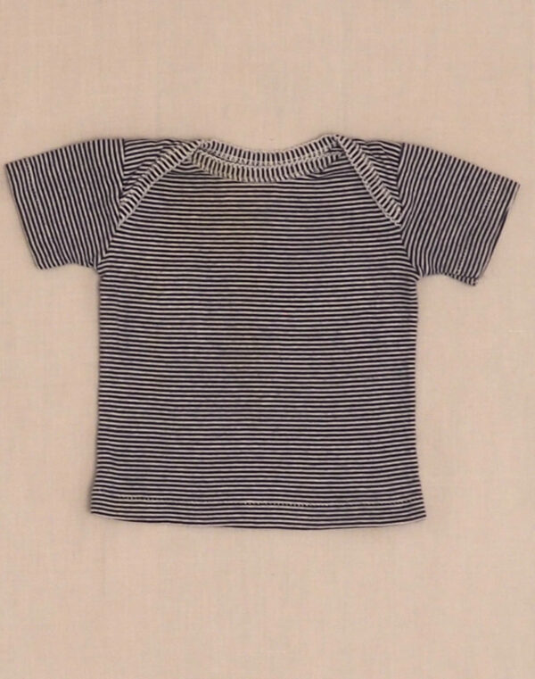 Petit Bateau short-sleeved navy T-shirt