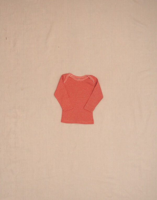 Petit Bateau long-sleeved T-shirt red