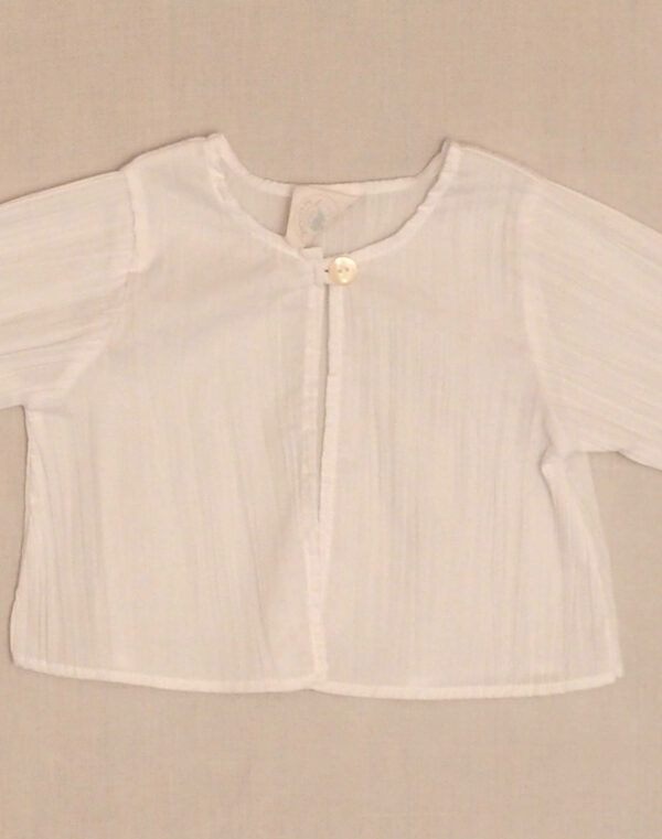 Cardigan léger plissé