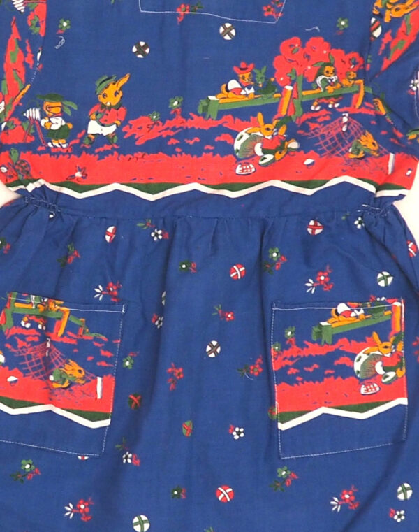 Robe lapins années 1950