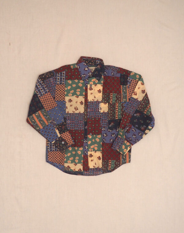 Patchwork effect shirt 6 years