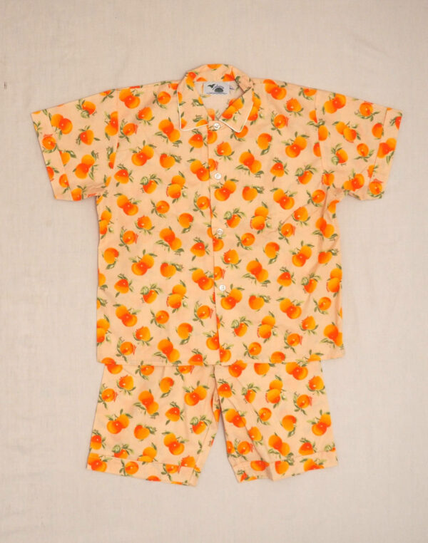 Pyjama abricots 8 ans