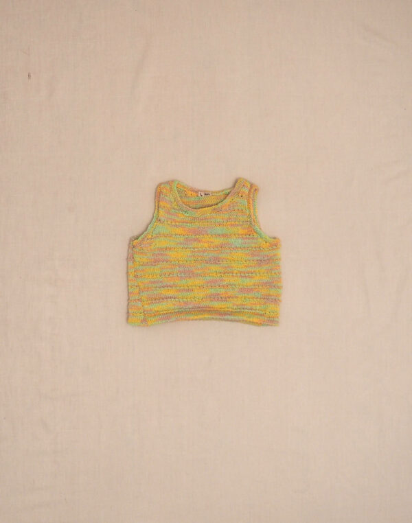 Hand-knitted top