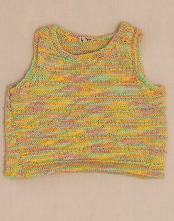Hand-knitted top