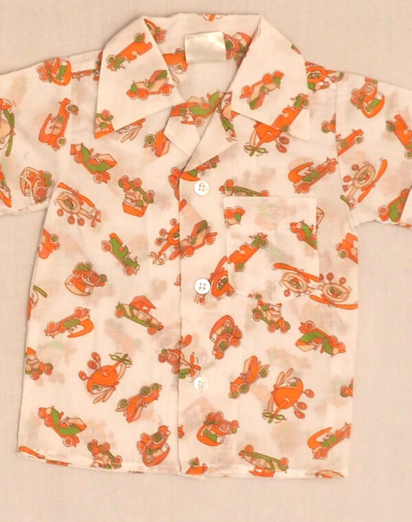 1970s vehicle blouse