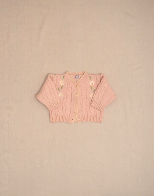 Cardigan brodé edelweiss