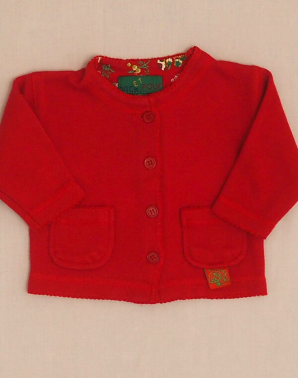 Cardigan jersey