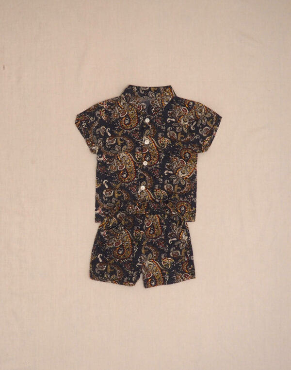 Ensemble motif cachemire