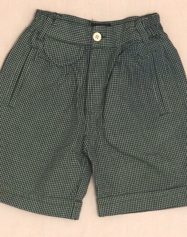 Short à carreaux