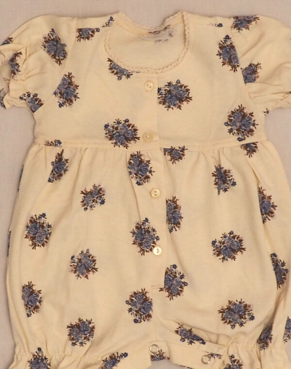 Combinaison jersey fleuri