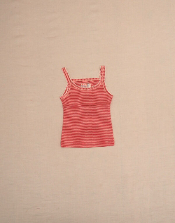 New red Petit Bateau tank top