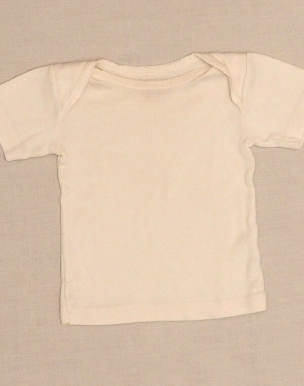 Petit Bateau white short-sleeved T-shirt