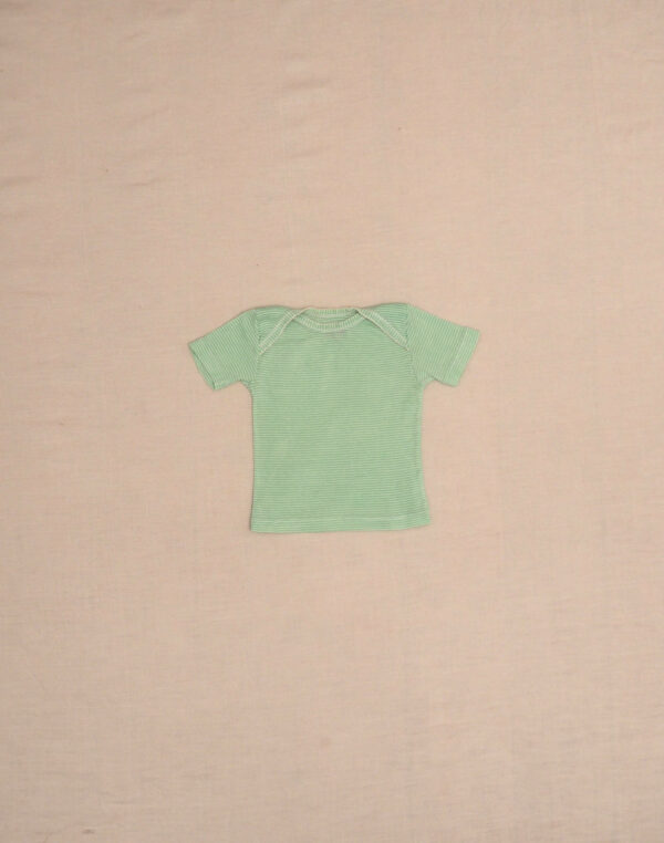 Petit Bateau green short-sleeved T-shirt