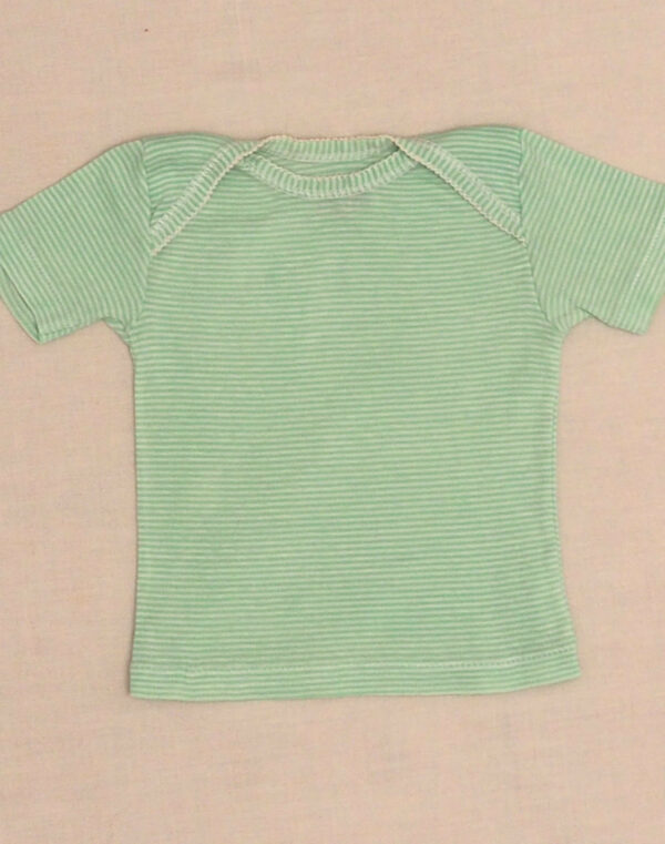 Petit Bateau green short-sleeved T-shirt