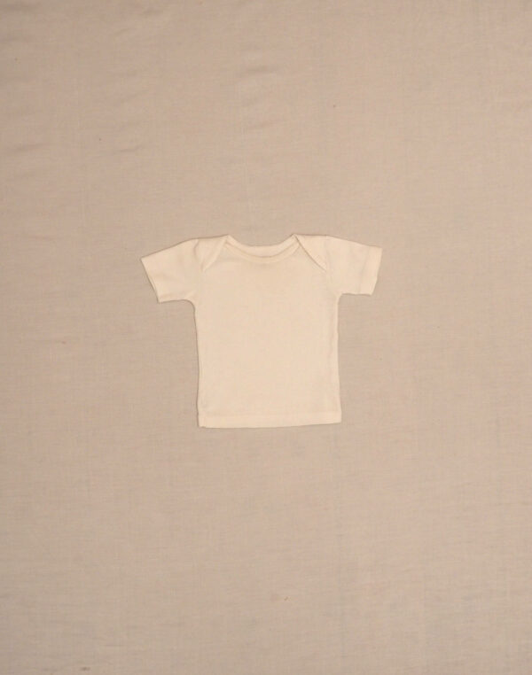 Petit Bateau white short-sleeved T-shirt