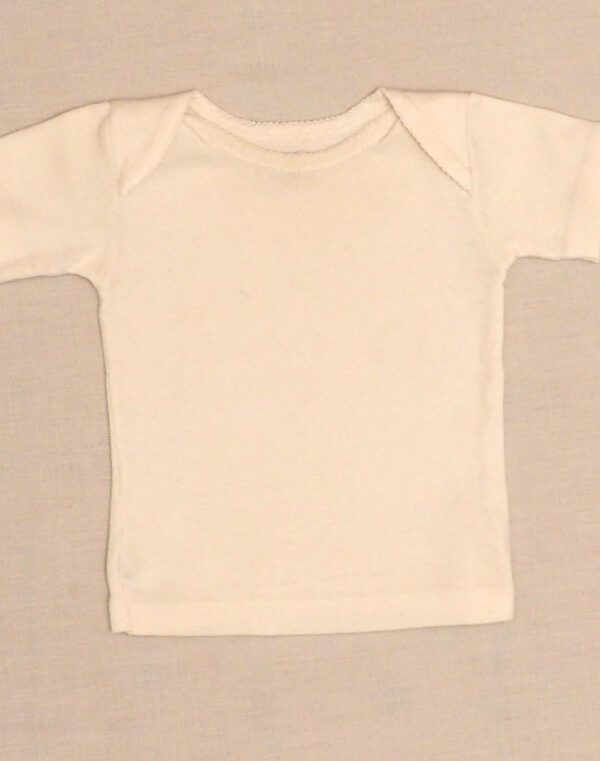 Petit Bateau white short-sleeved T-shirt