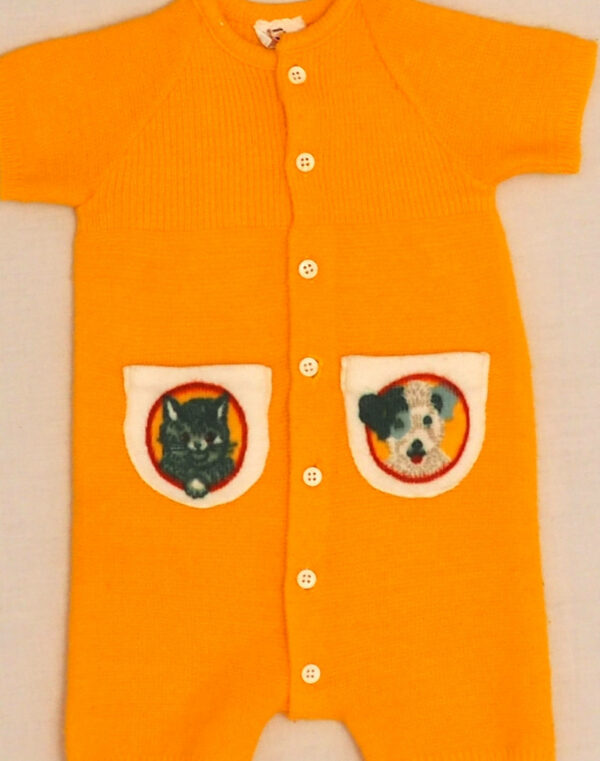 Cat & dog romper