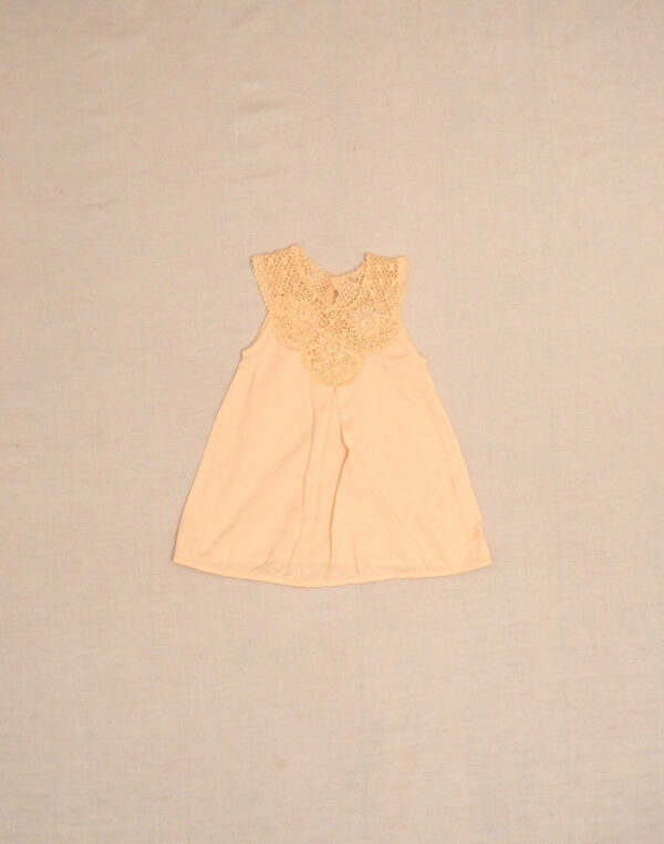 Chloé crochet & jersey dress