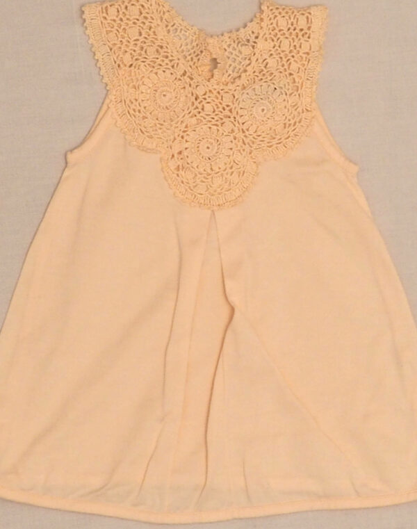Chloé crochet & jersey dress