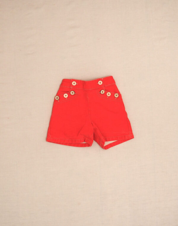 Bonpoint sailor shorts red