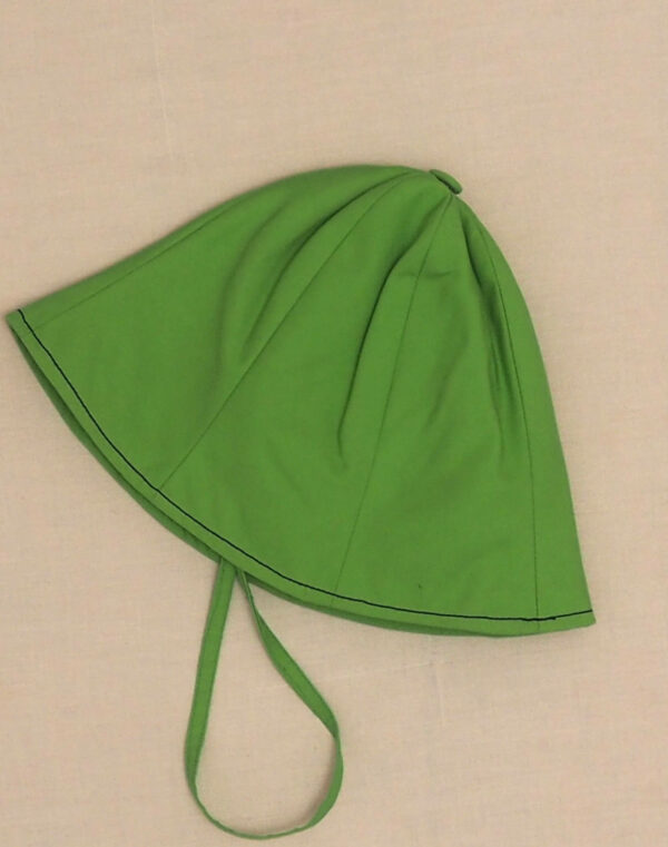 Green cloche hat 1960