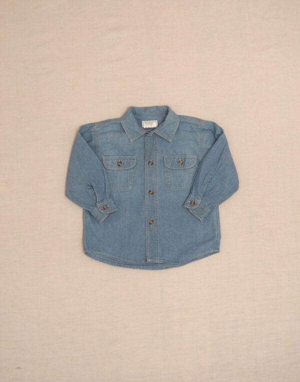 Jacadi blue shirt