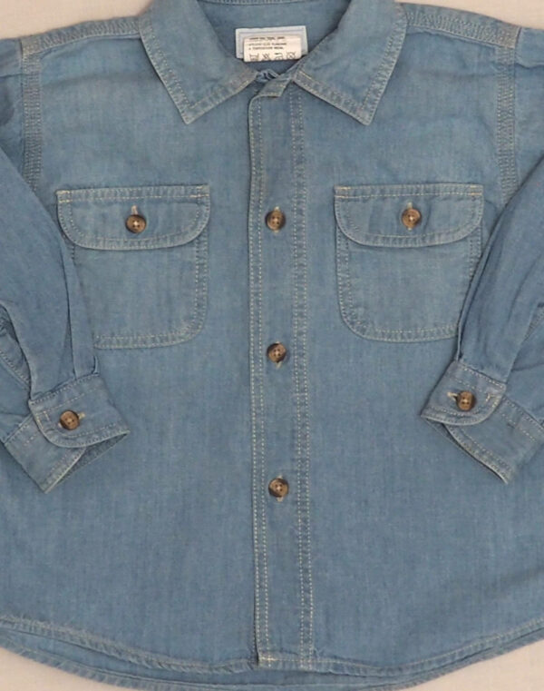Jacadi blue shirt