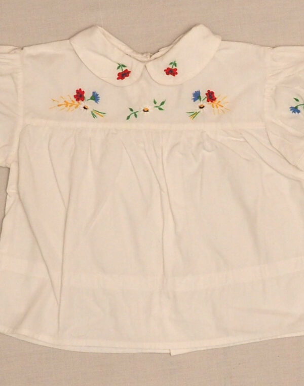 1960 hand-embroidered blouse