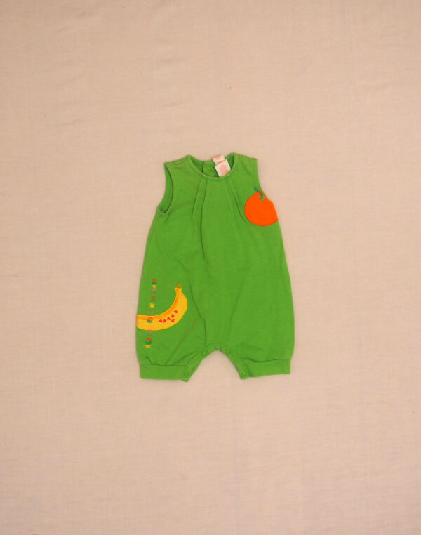 Fruit-applied romper
