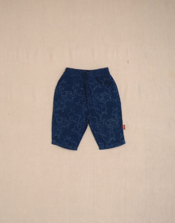 Pantalon velours lapin
