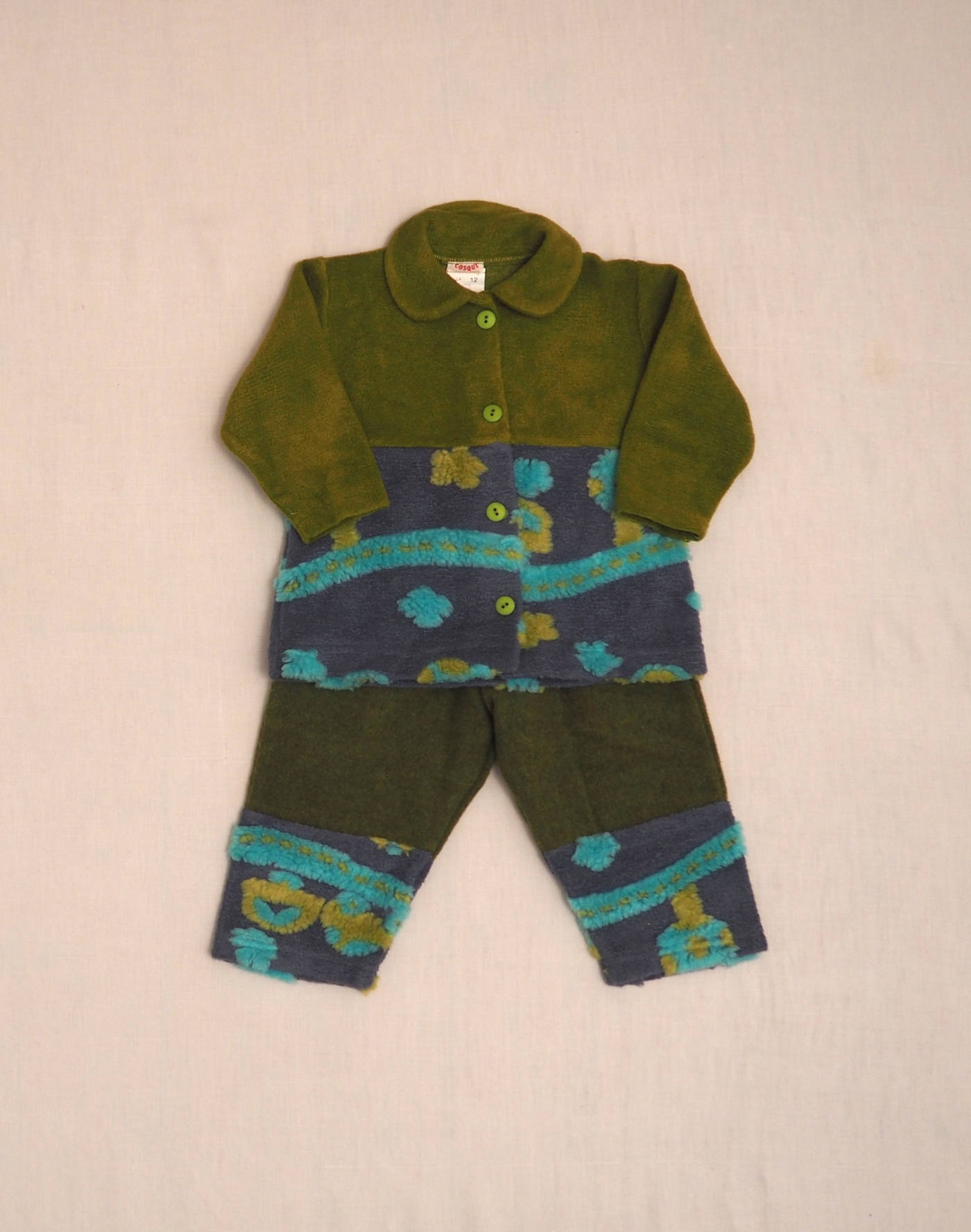 Fleece jacket & pants set