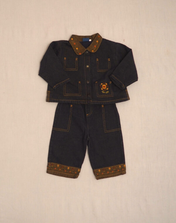 Denim jacket & pants set