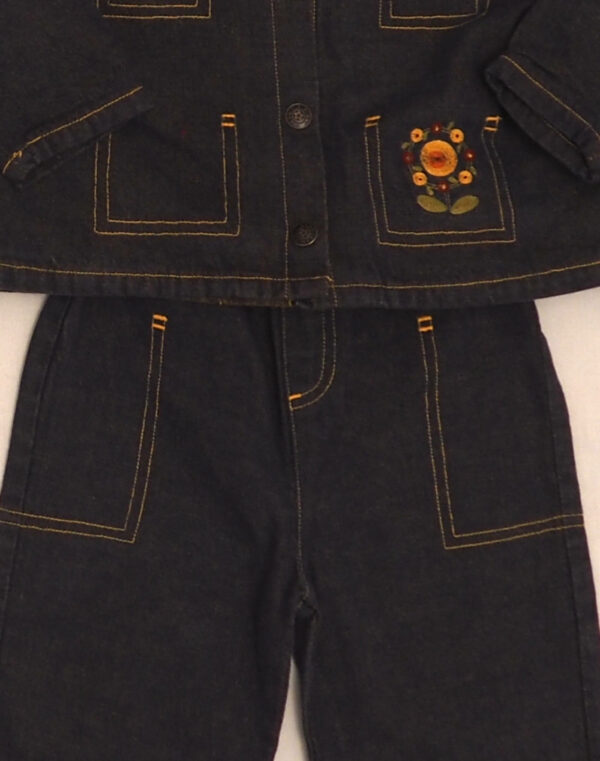 Denim jacket & pants set
