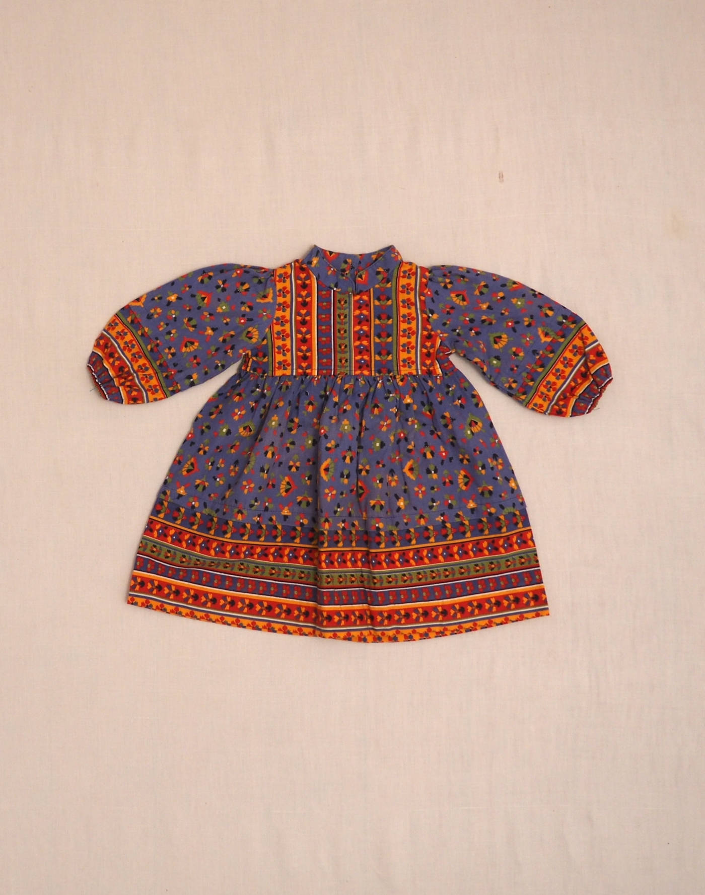 Printed winter dress