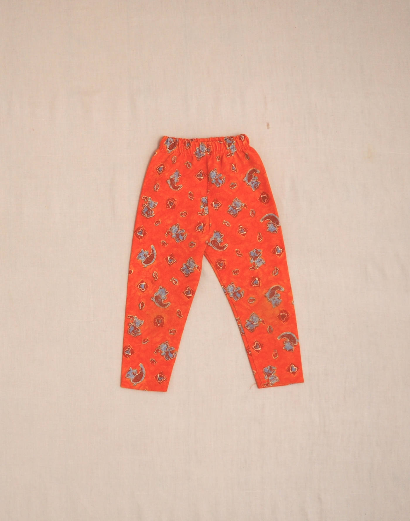 Legging orange chatons