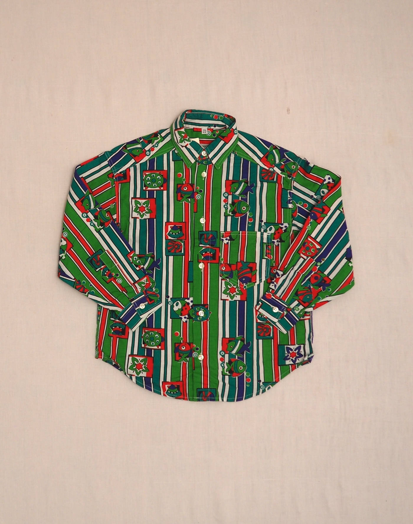 6-year-old fish shirt