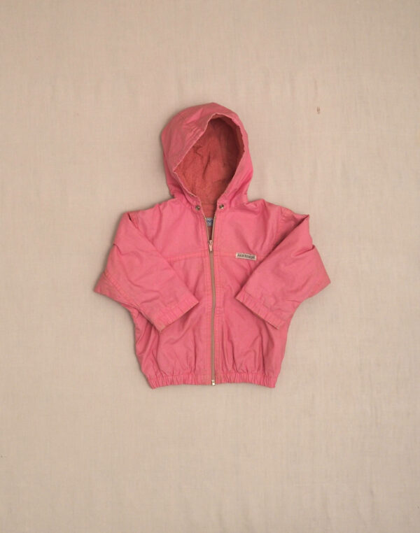 Pink hooded jacket