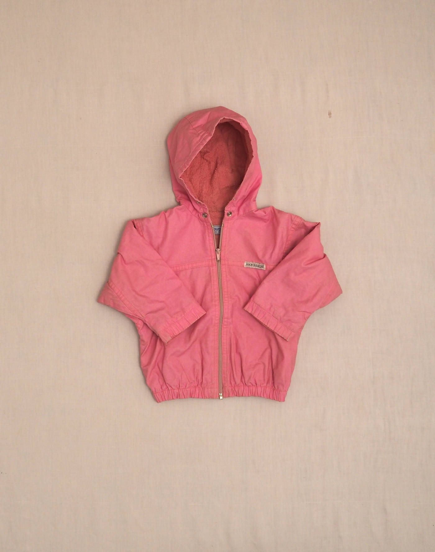 Pink hooded jacket
