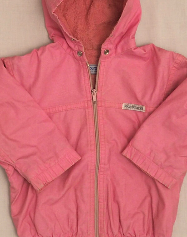 Pink hooded jacket