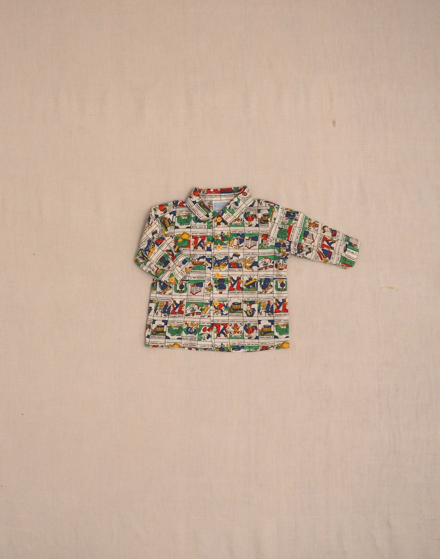 Goose motif shirt
