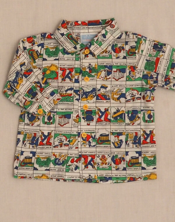 Goose motif shirt