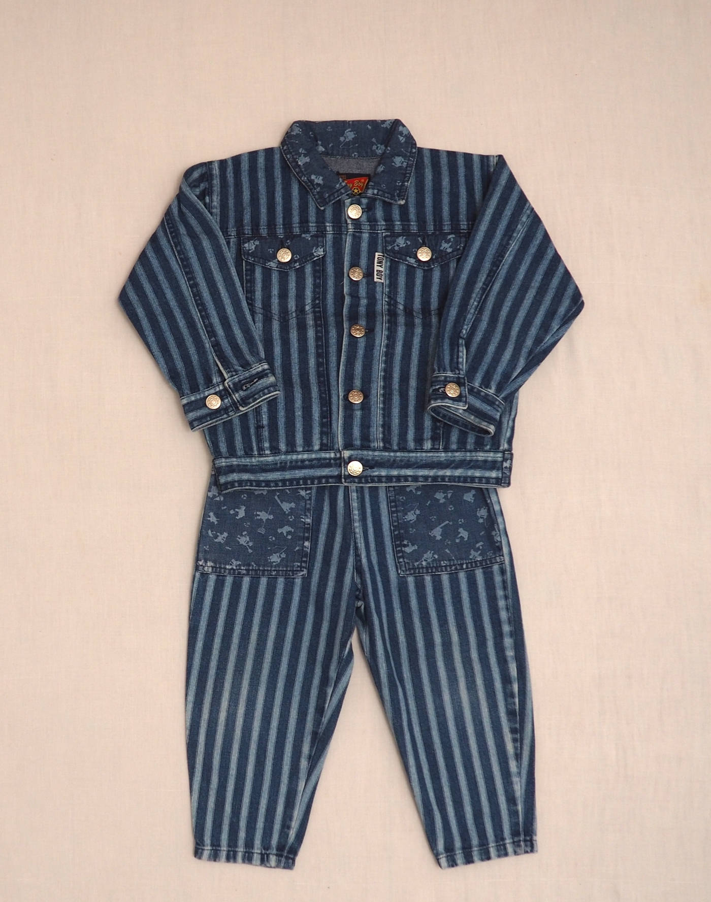 Denim jacket & pants set