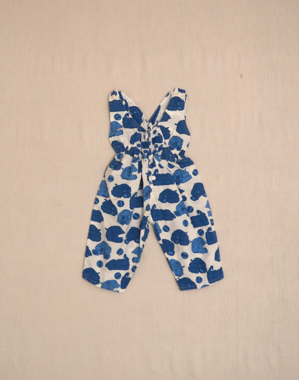 Salopette motif éléphants