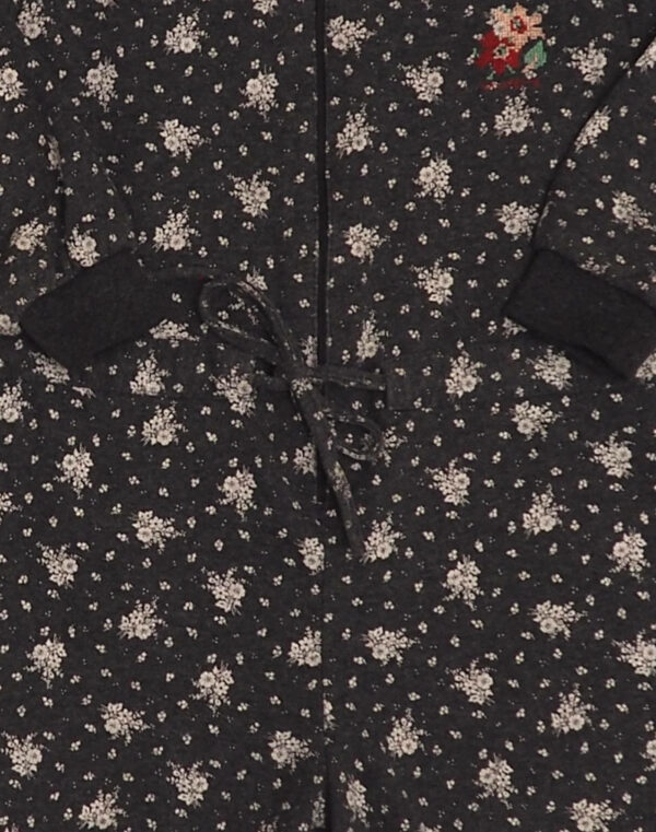 Floral jersey jumpsuit
