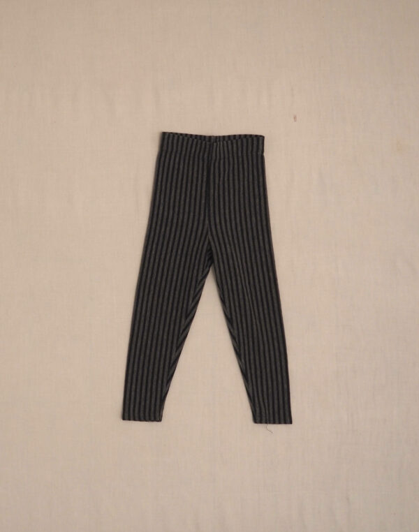Striped ribbed leggings